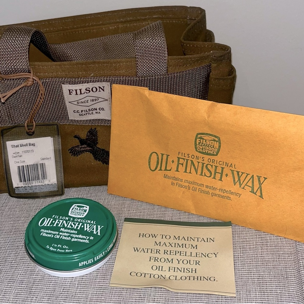 Vintage Filson Shot Shell bag